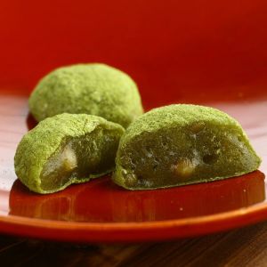 宇治抹茶きなこのクルミ餅 うじこもち（宇治小餅）10個入 § 和菓子 宇治小餅 小餅 胡桃 くるみ 090453