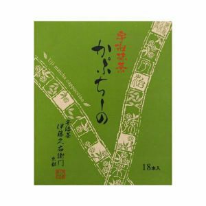 宇治抹茶かぷちーの 18本入 § ≪お徳用≫ 泡立つ カプチーノ スティック 粉末 12g 095373