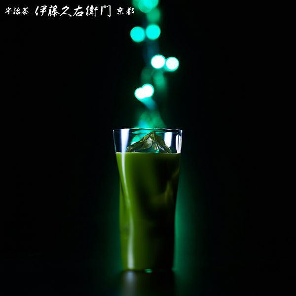 グリーンティー　宇治茶　伊藤久右衛門　宇治抹茶 宇治抹茶グリーンティー 300g袋入（加糖）【翌日お届け可】 § 冬