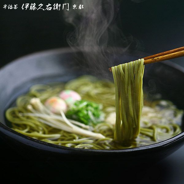 T-2】宇治抹茶そば2人前×3袋・めんつゆ6袋セット § 蕎麦 乾麺 ギフト 京風 そばつゆ 094869 | 伊藤久右衛門 公式オンラインショップ