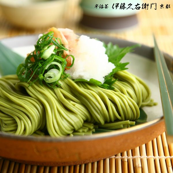 宇治抹茶使用 茶そば｜商品情報｜株式会社ニップン
