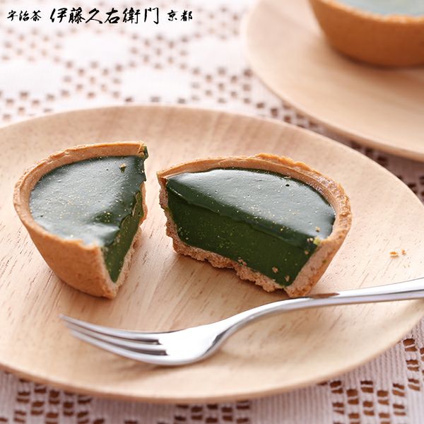 冷凍】宇治抹茶生チョコタルト 3個入【送料込み】【他商品との同梱不可】【宇治菓子工房】 § タルトが包む2層の生チョコ 095275 | 伊藤久右衛門  公式オンラインショップ