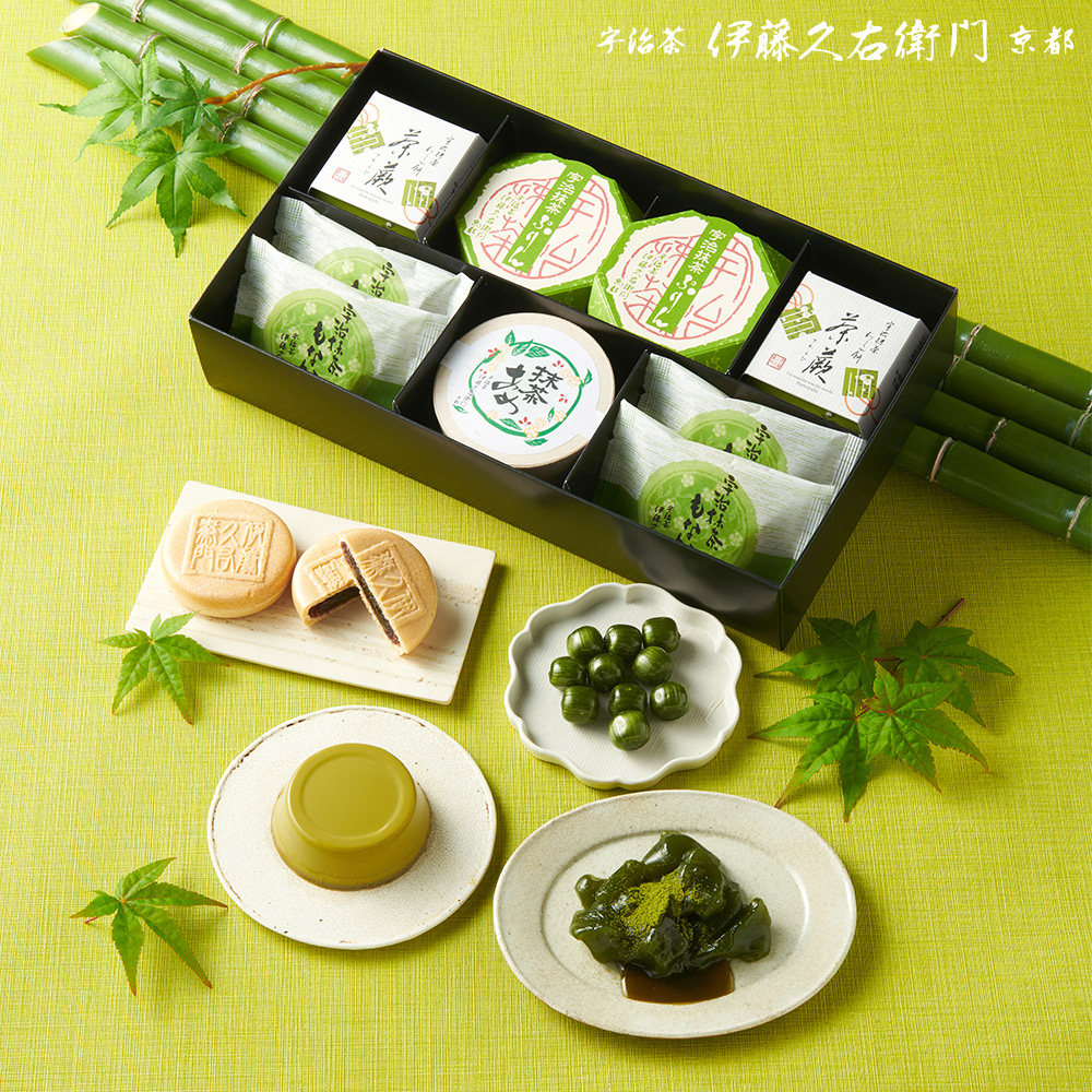 宇治抹茶の和菓子 詰め合わせ 宇治彩菓 綾 § 抹茶菓子ギフト さいか 彩