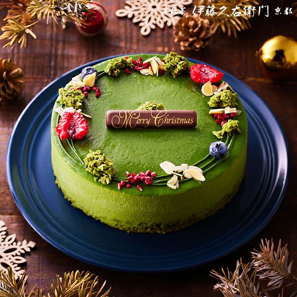 完売】【冷凍】宇治抹茶ノエル ドゥーブル ショコラ【送料込み】【他