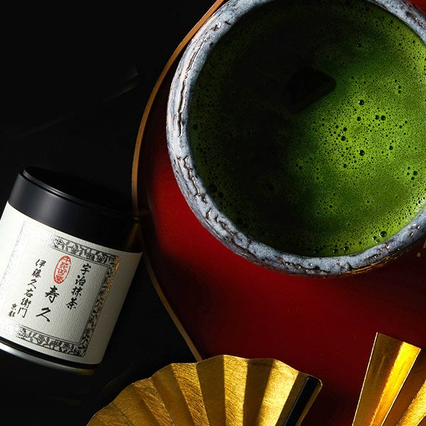 宇治抹茶 寿久 粉末 20g缶入 § じゅきゅう セレモニアルグレード
