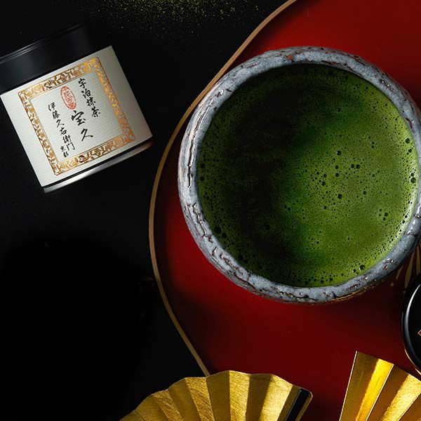 宇治抹茶 碾上 粉末 20g缶入 § てんじょう セレモニアルグレード