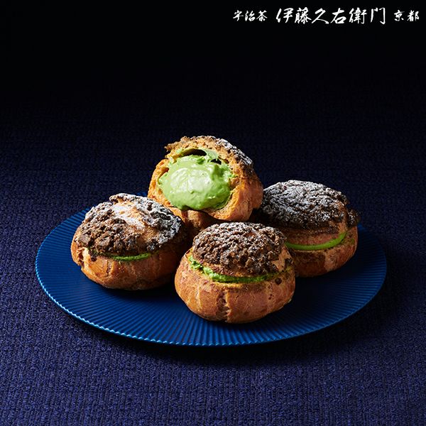 ご好評につき完売しました】【冷凍】宇治抹茶シュー ア ラ